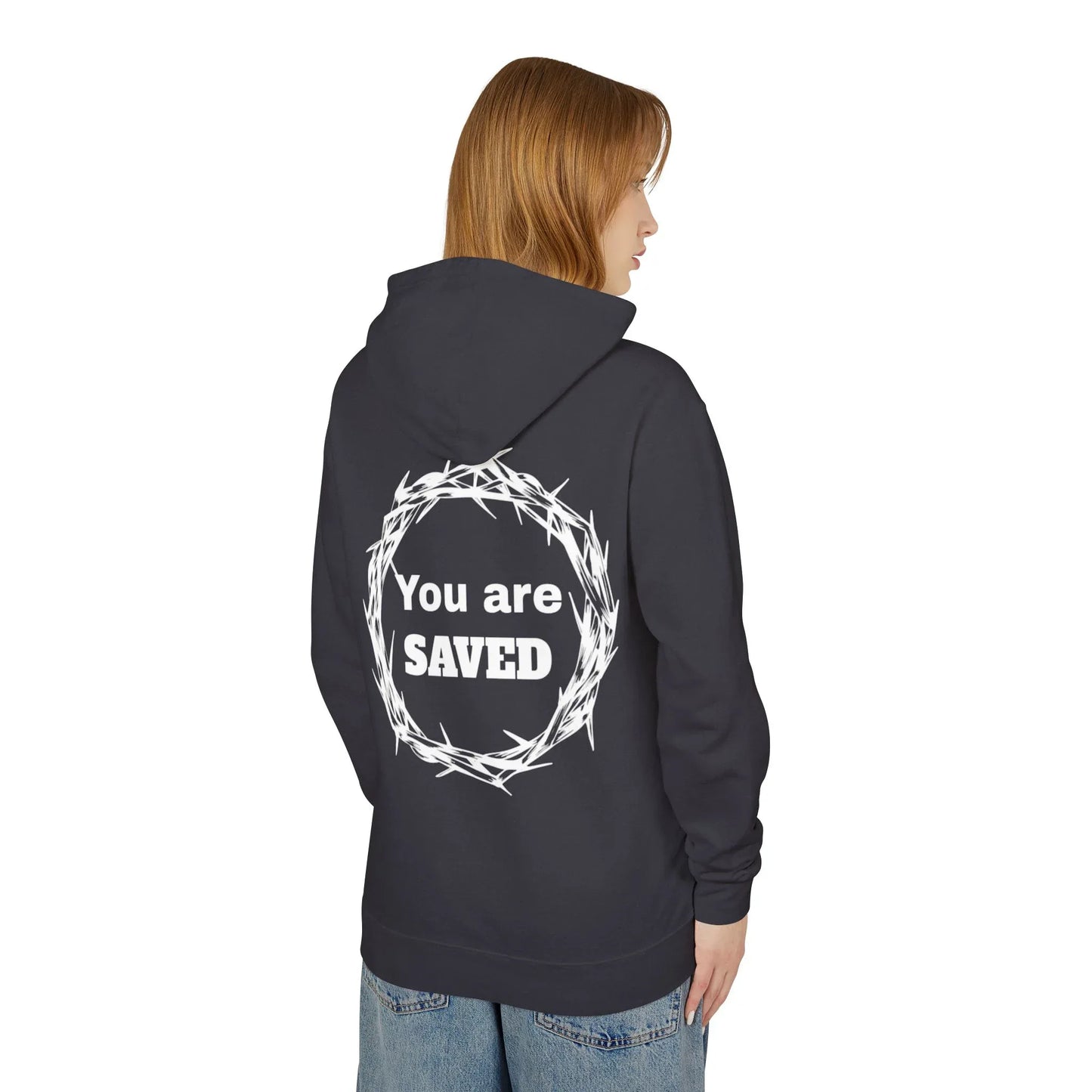 "Don't Forget Why", Faith-Inspired Lightweight Hoodie - Sheep Of Jesus