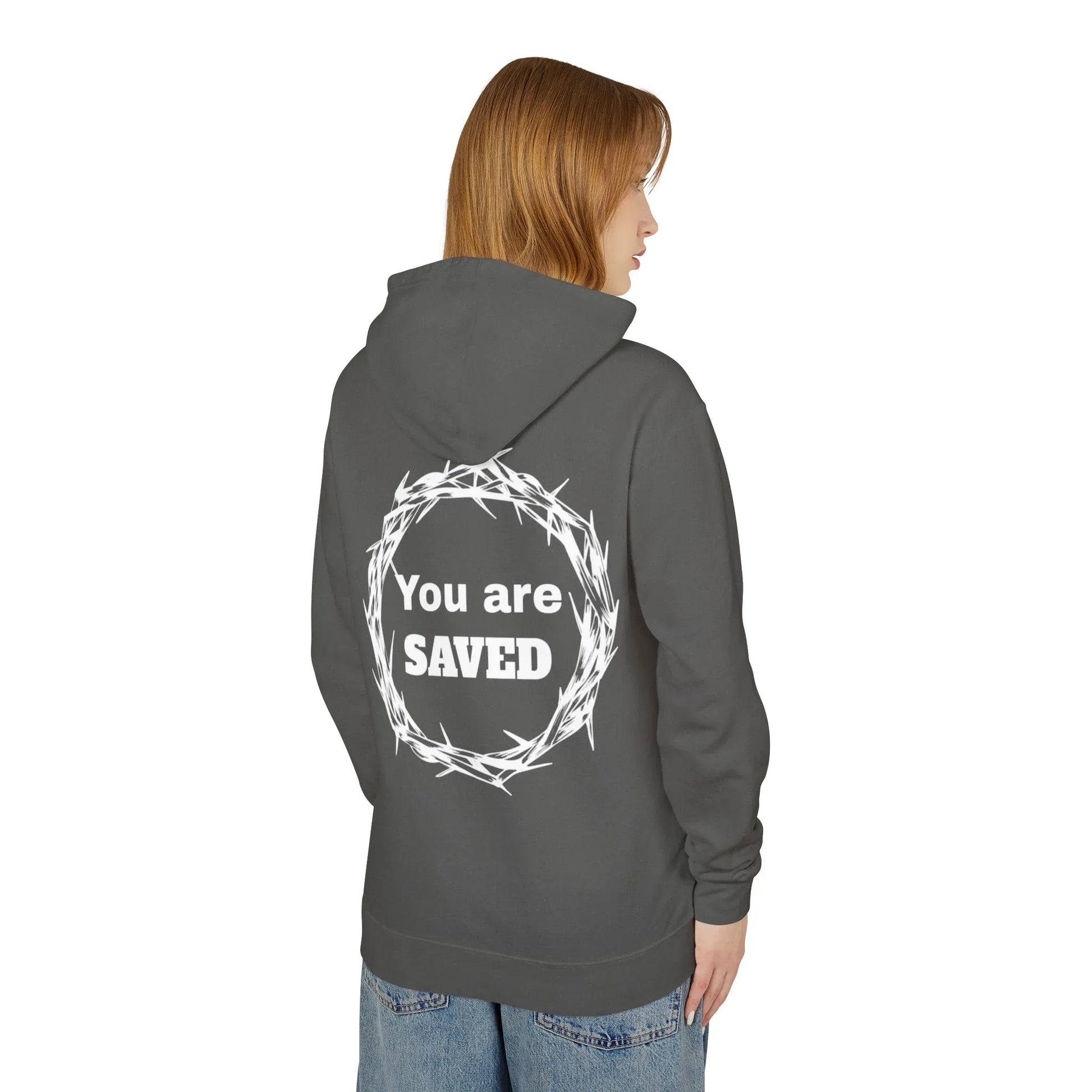 "Don't Forget Why", Faith-Inspired Lightweight Hoodie - Sheep Of Jesus