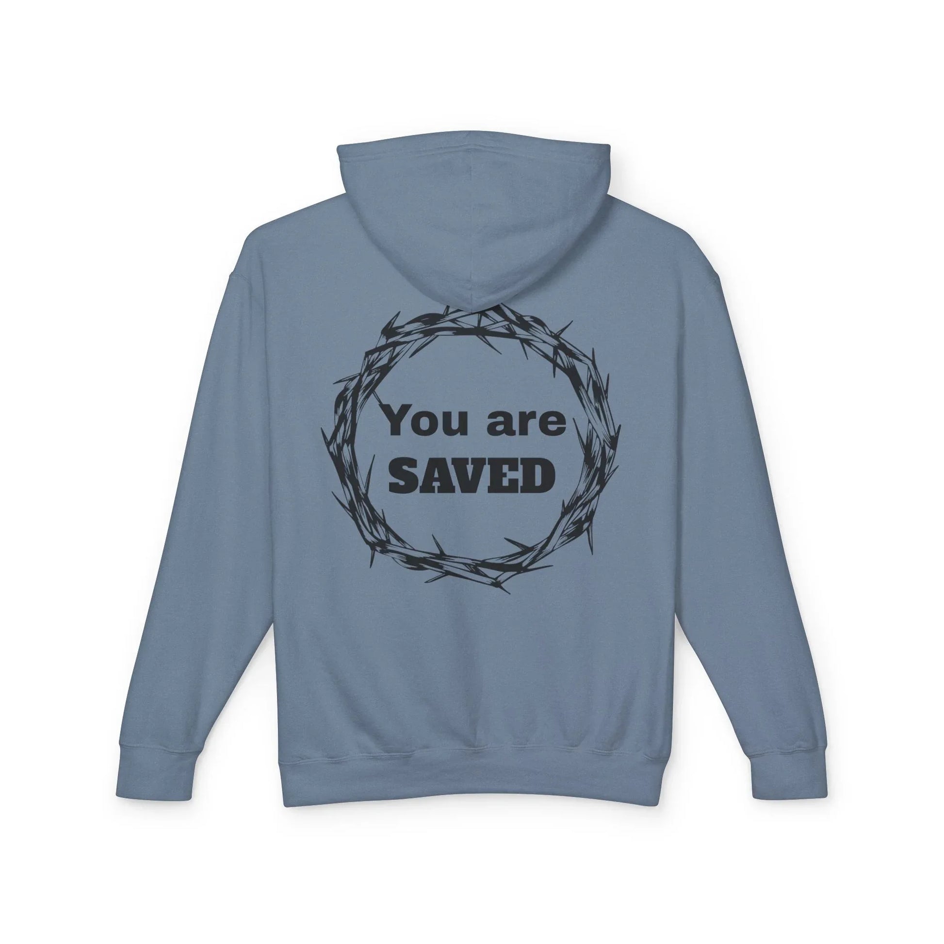 "Don't Forget Why", Faith-Inspired Lightweight Hoodie - Sheep Of Jesus