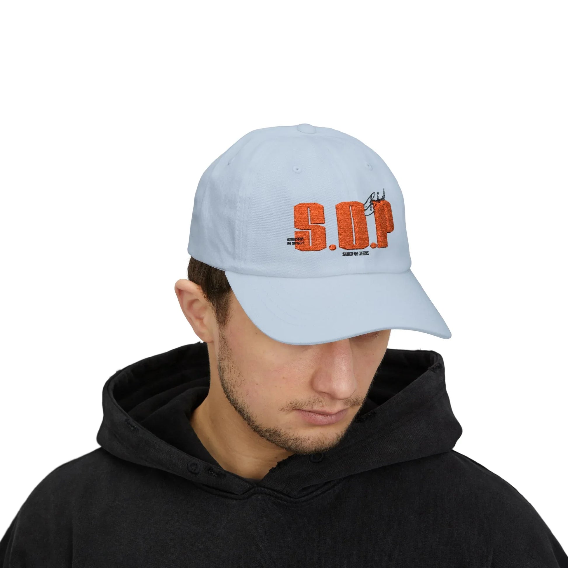 S.O.P. Embroidered Classic Dad Cap - Sheep Of Jesus