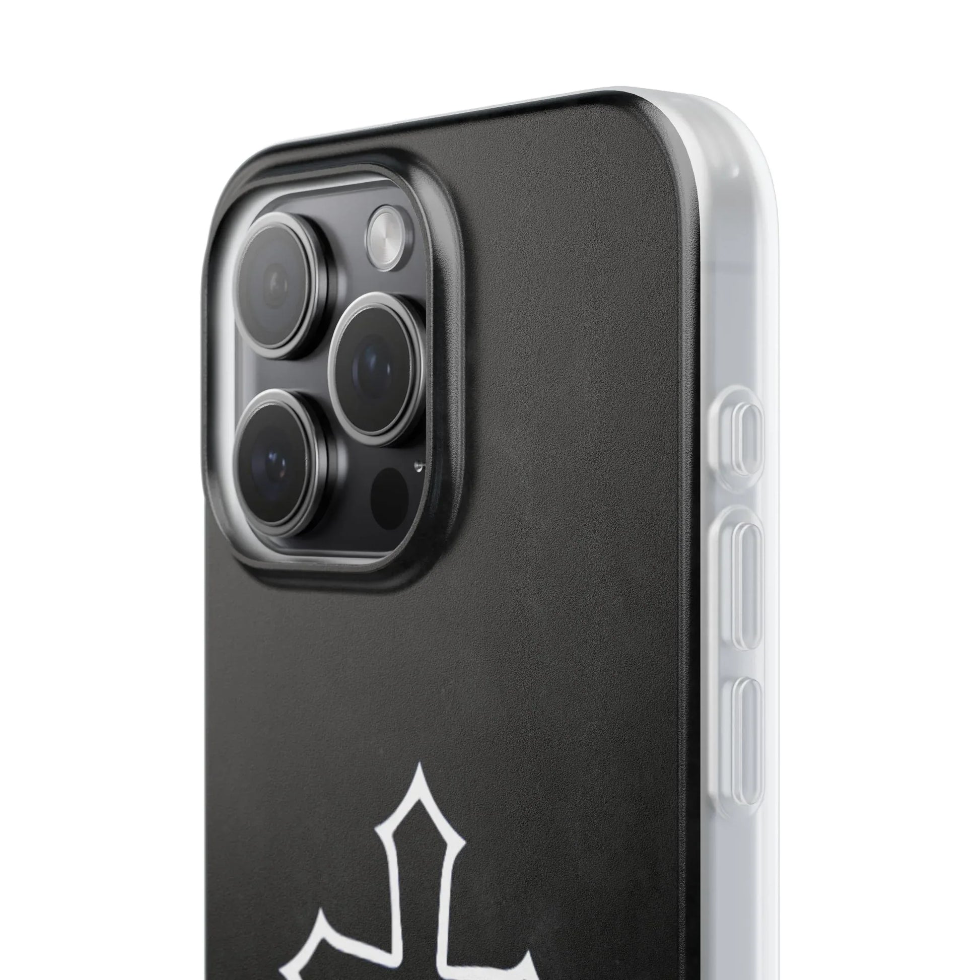 Black Christian Cross Phone Case - Flexible Edition - Sheep Of Jesus