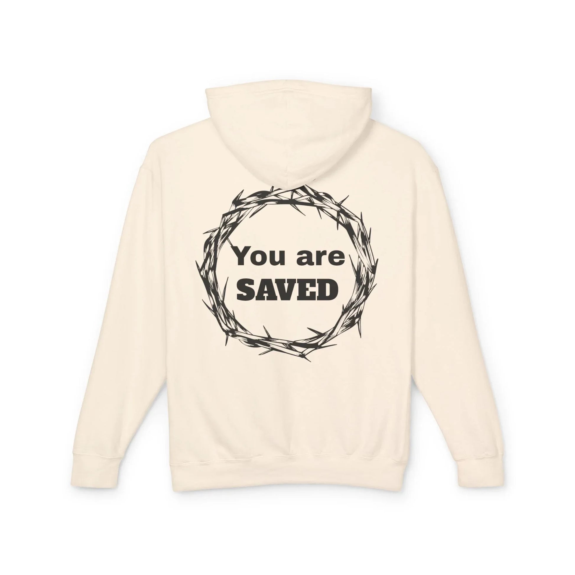"Don't Forget Why", Faith-Inspired Lightweight Hoodie - Sheep Of Jesus