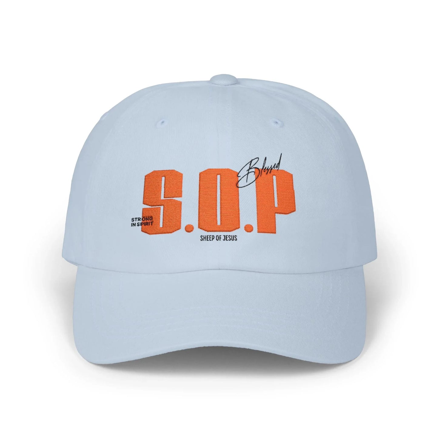 S.O.P. Embroidered Classic Dad Cap - Sheep Of Jesus