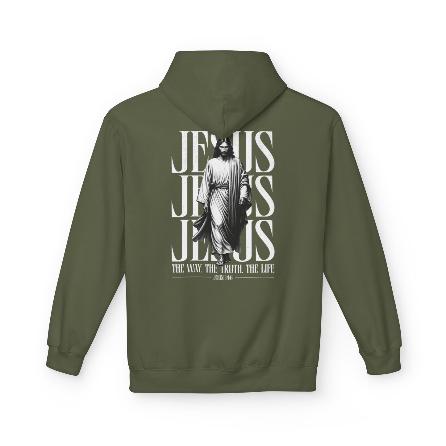 Jesus Hoodie John 14:6 (30% OFF Right Now, Just Add to Cart and It'll Automatically Apply)