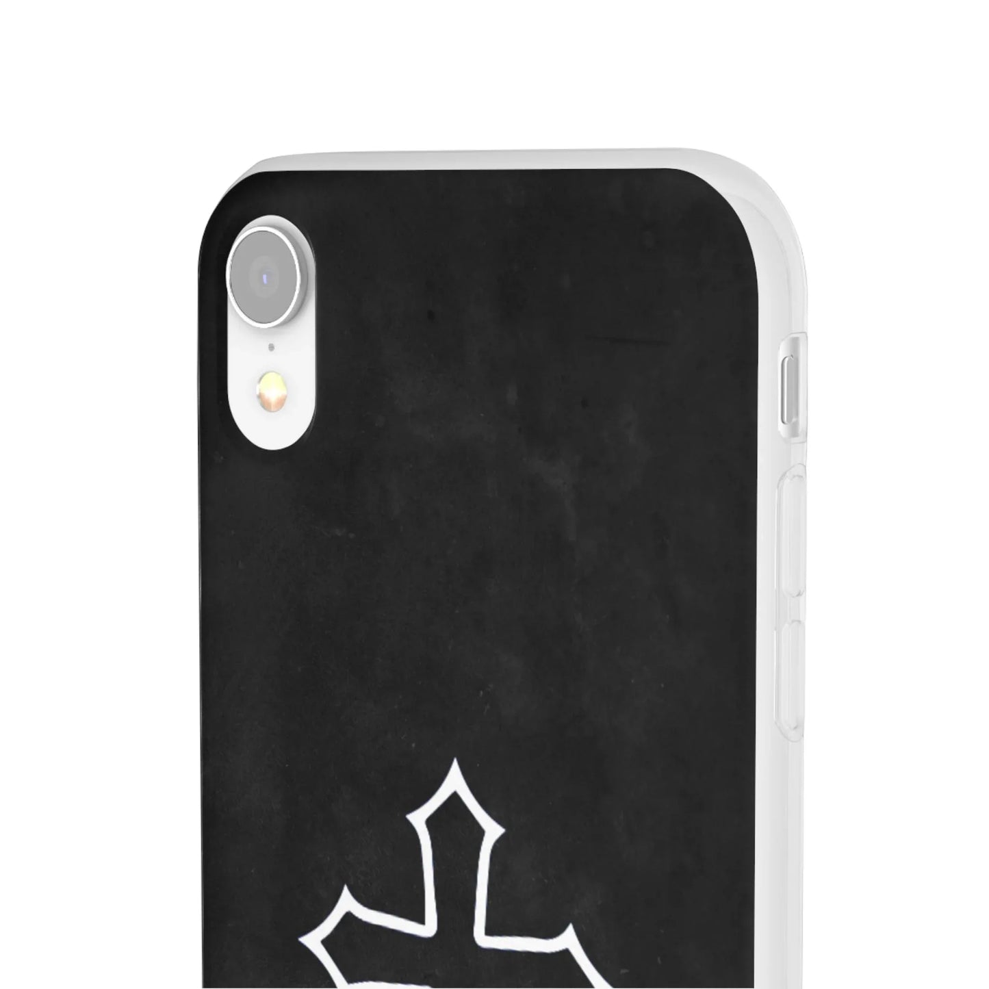 Black Christian Cross Phone Case - Flexible Edition - Sheep Of Jesus