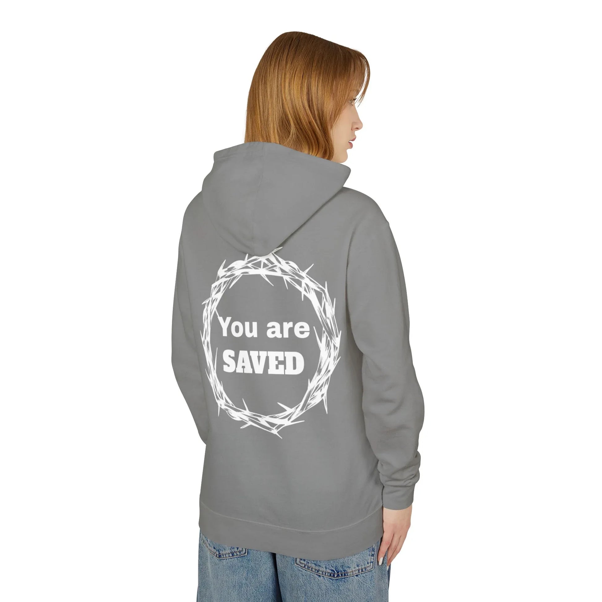 "Don't Forget Why", Faith-Inspired Lightweight Hoodie - Sheep Of Jesus