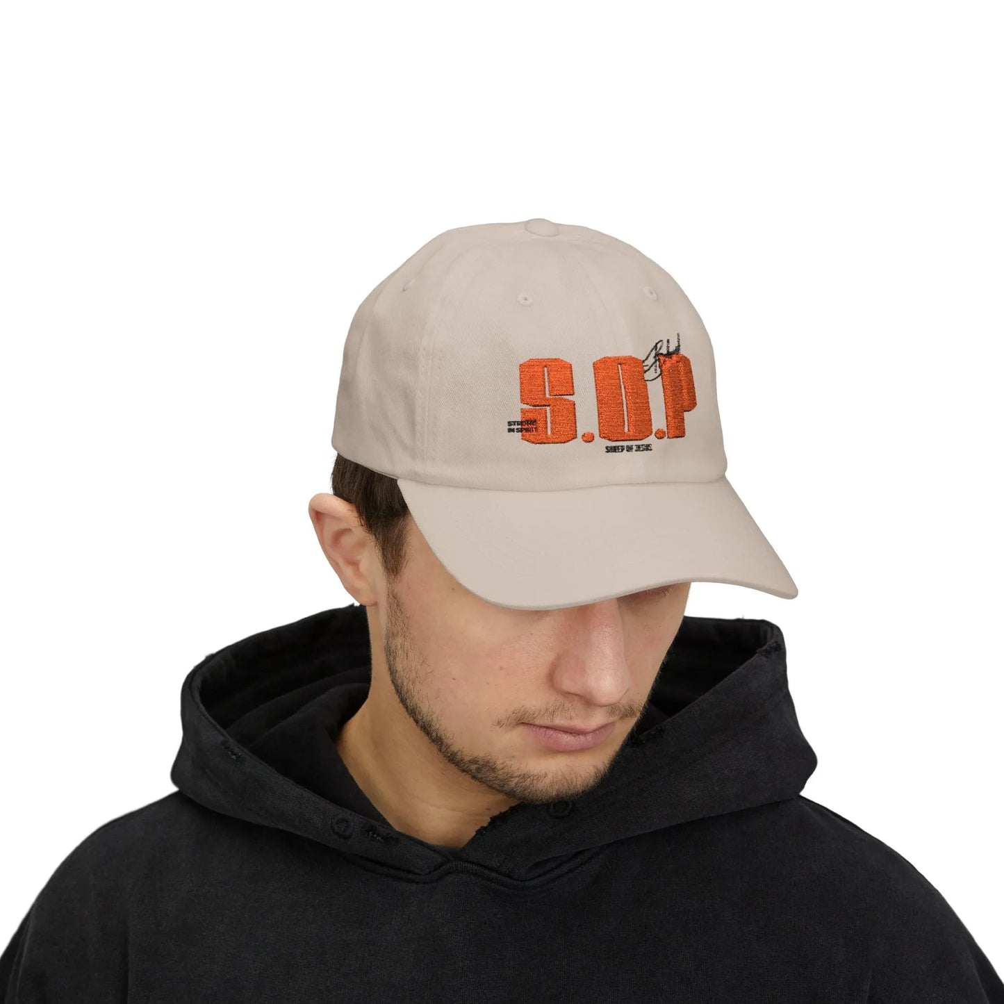 S.O.P. Embroidered Classic Dad Cap - Sheep Of Jesus