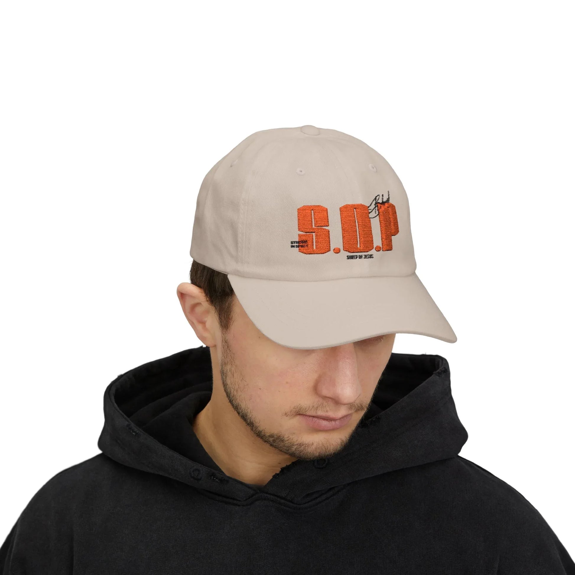 S.O.P. Embroidered Classic Dad Cap - Sheep Of Jesus