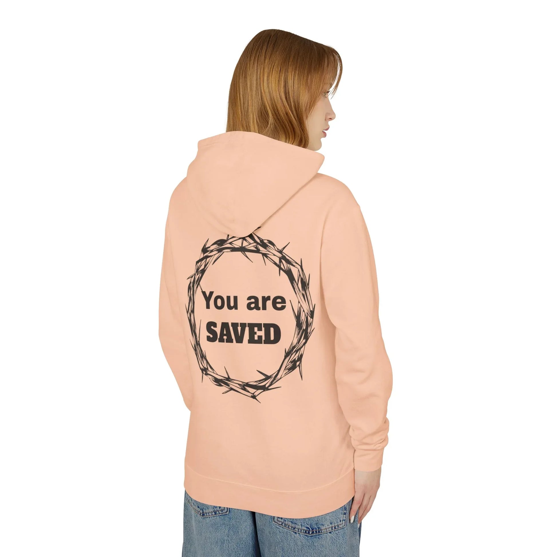 "Don't Forget Why", Faith-Inspired Lightweight Hoodie - Sheep Of Jesus