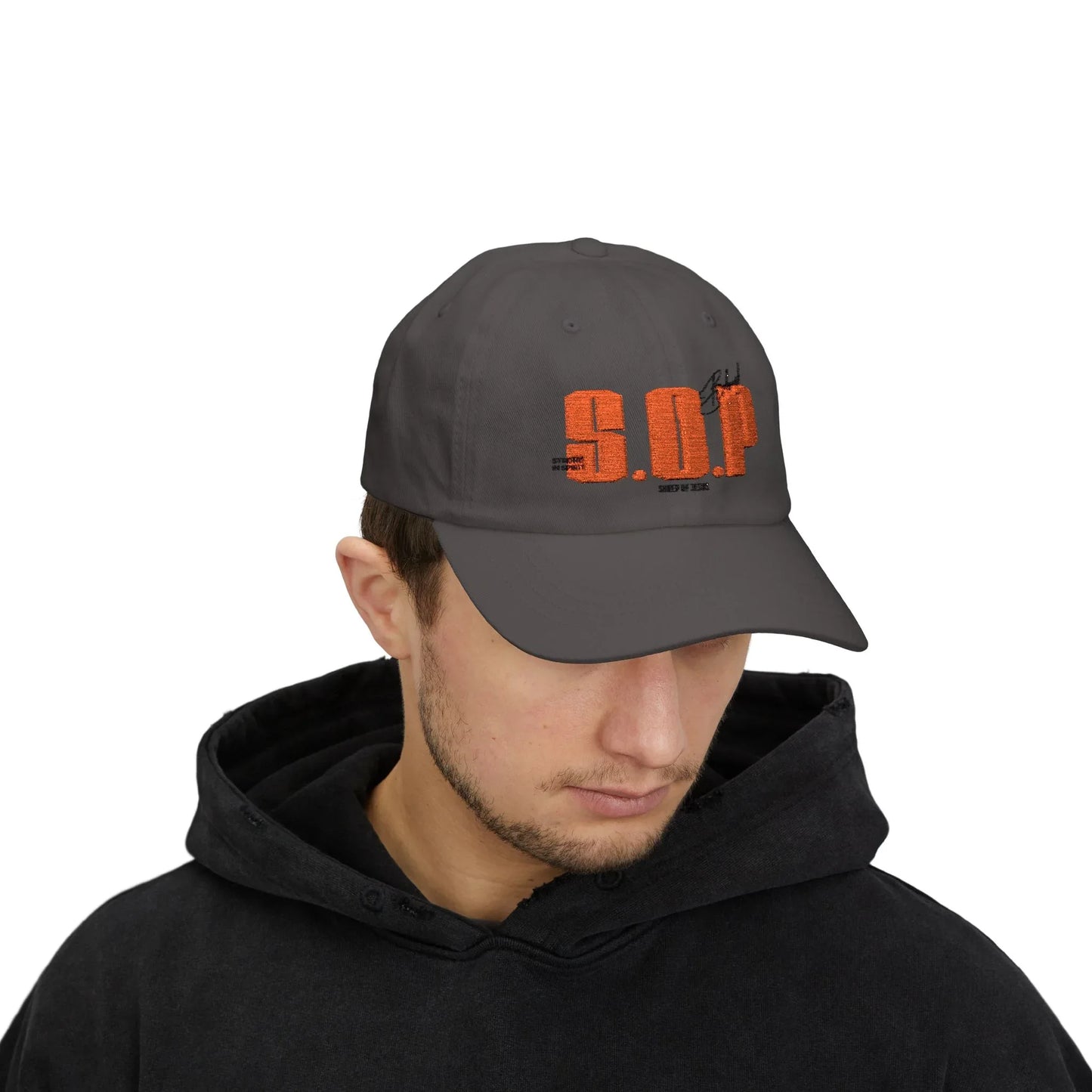 S.O.P. Embroidered Classic Dad Cap - Sheep Of Jesus