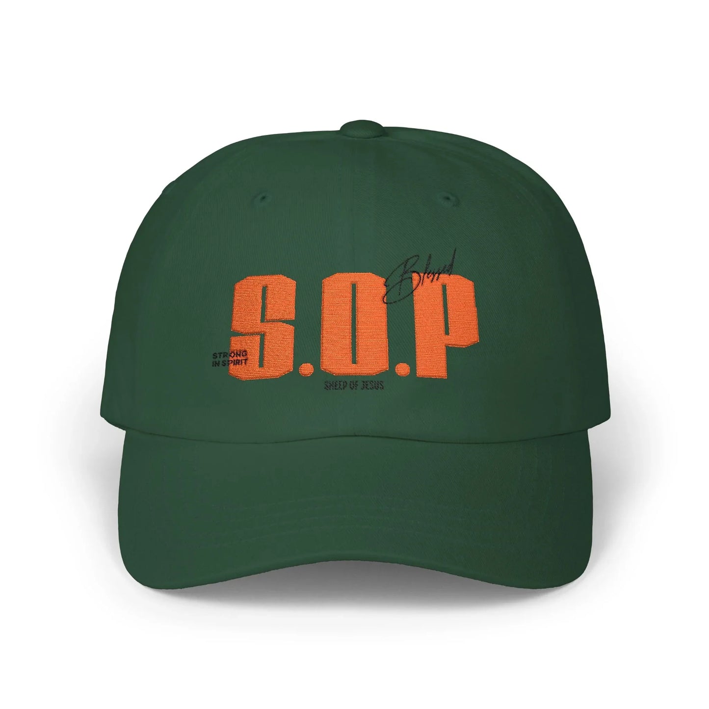 S.O.P. Embroidered Classic Dad Cap - Sheep Of Jesus