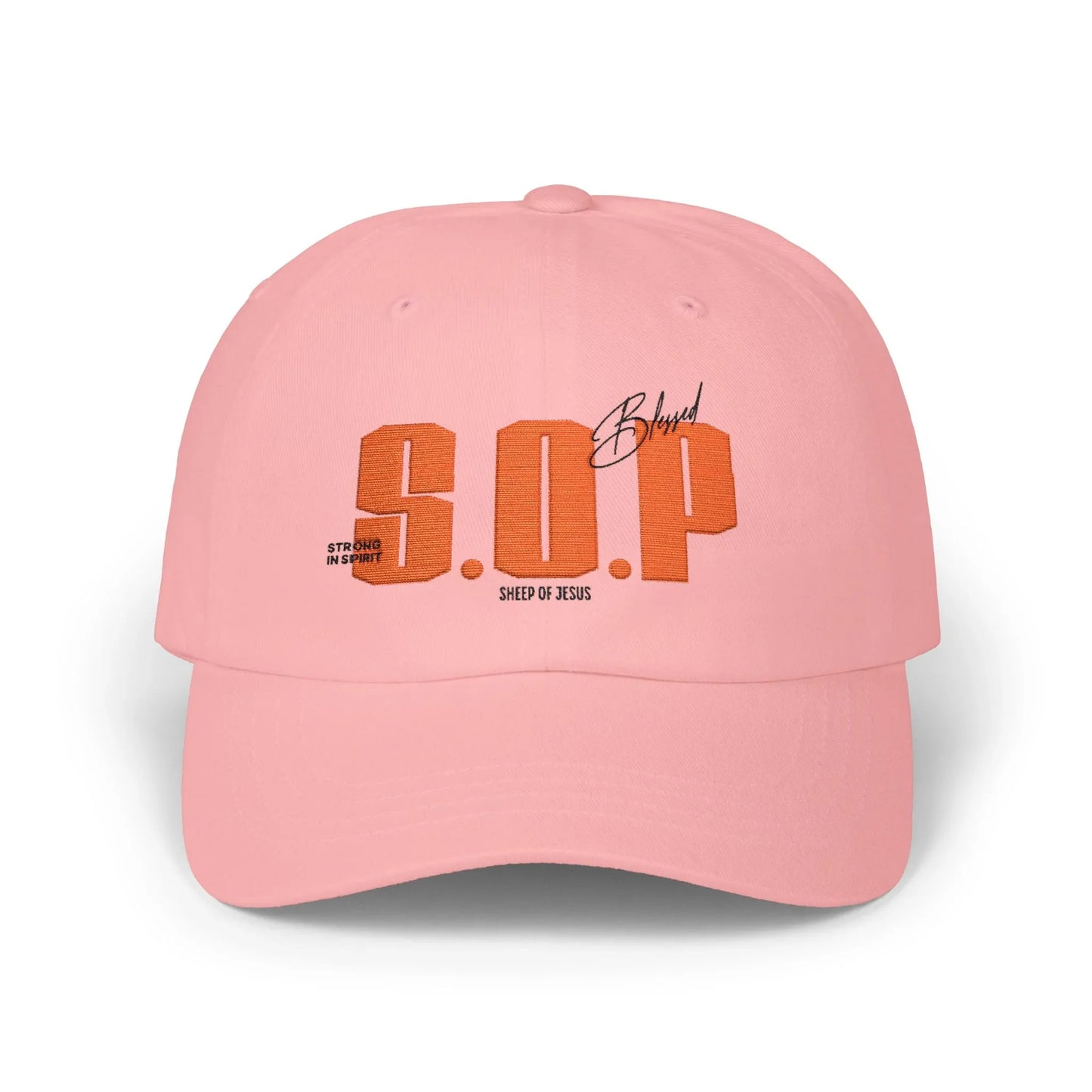 S.O.P. Embroidered Classic Dad Cap - Sheep Of Jesus