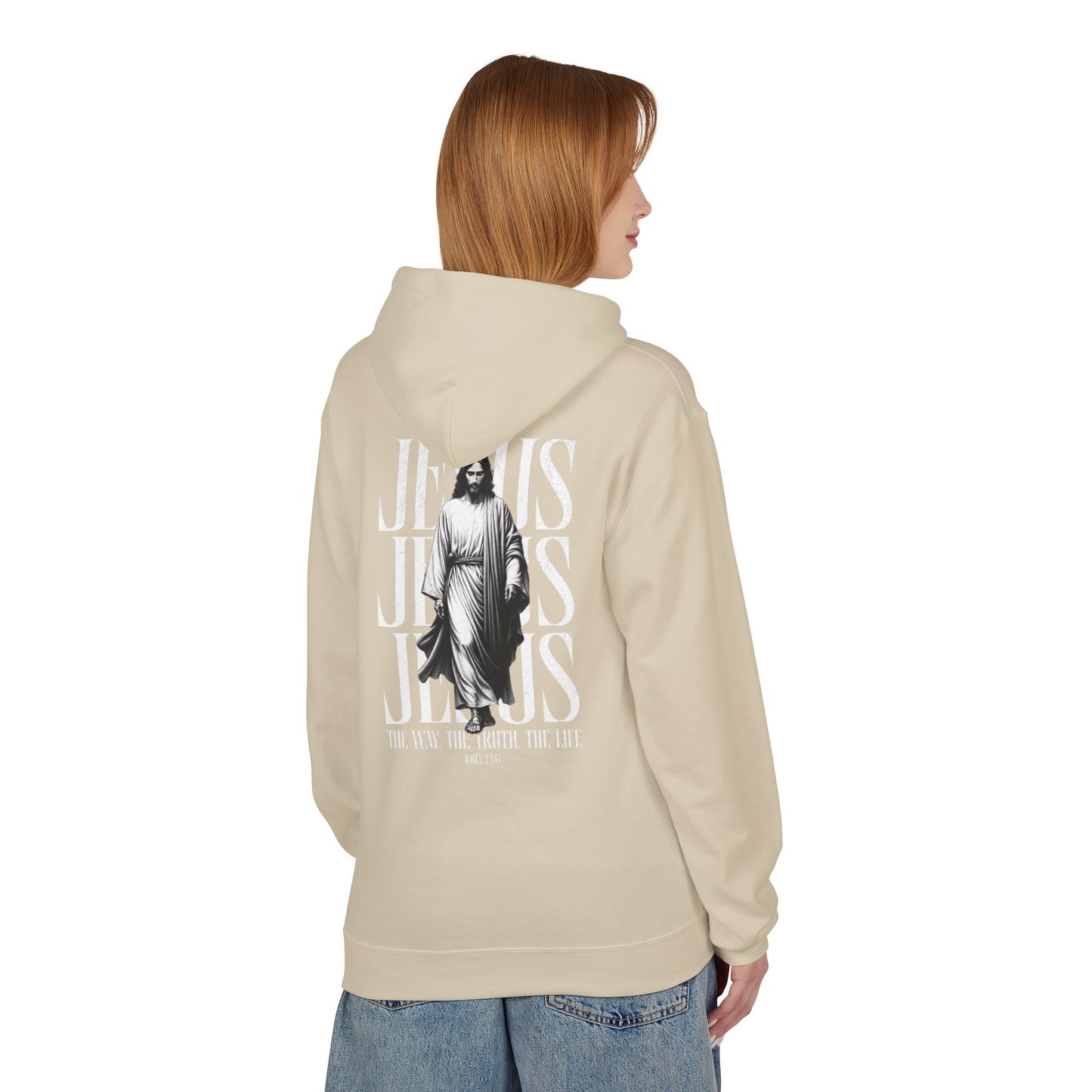 Jesus Hoodie John 14:6 (30% OFF Right Now, Just Add to Cart and It'll Automatically Apply)