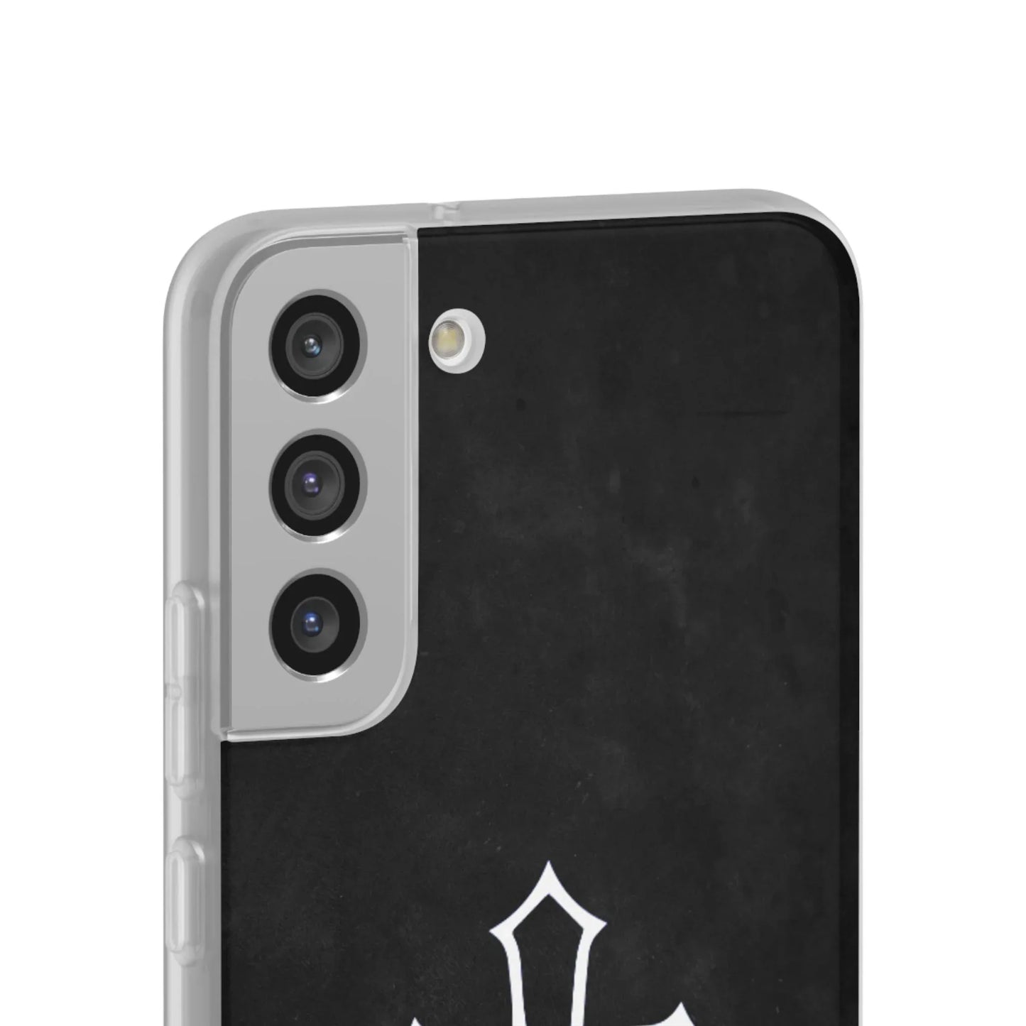 Black Christian Cross Phone Case - Flexible Edition - Sheep Of Jesus