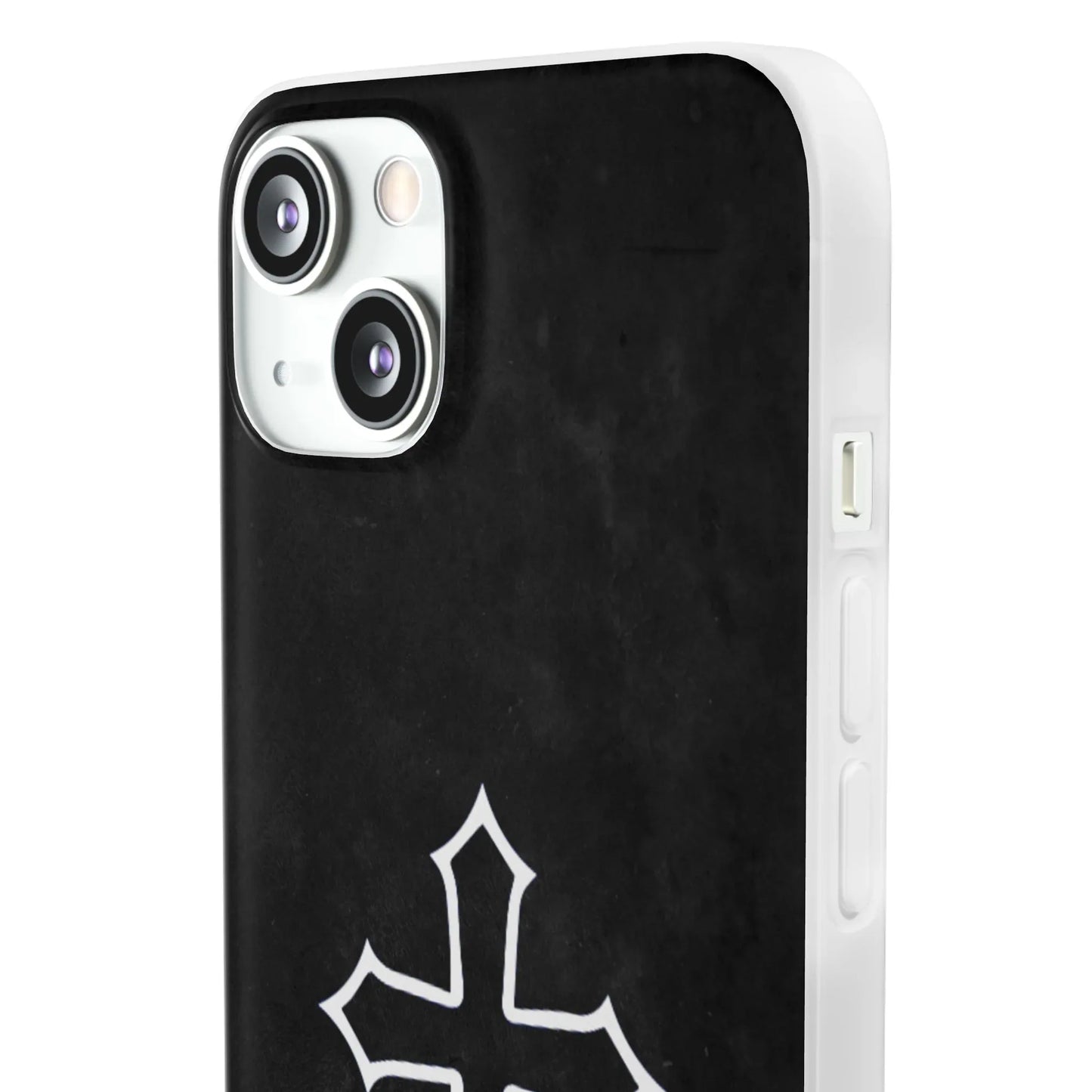 Black Christian Cross Phone Case - Flexible Edition - Sheep Of Jesus
