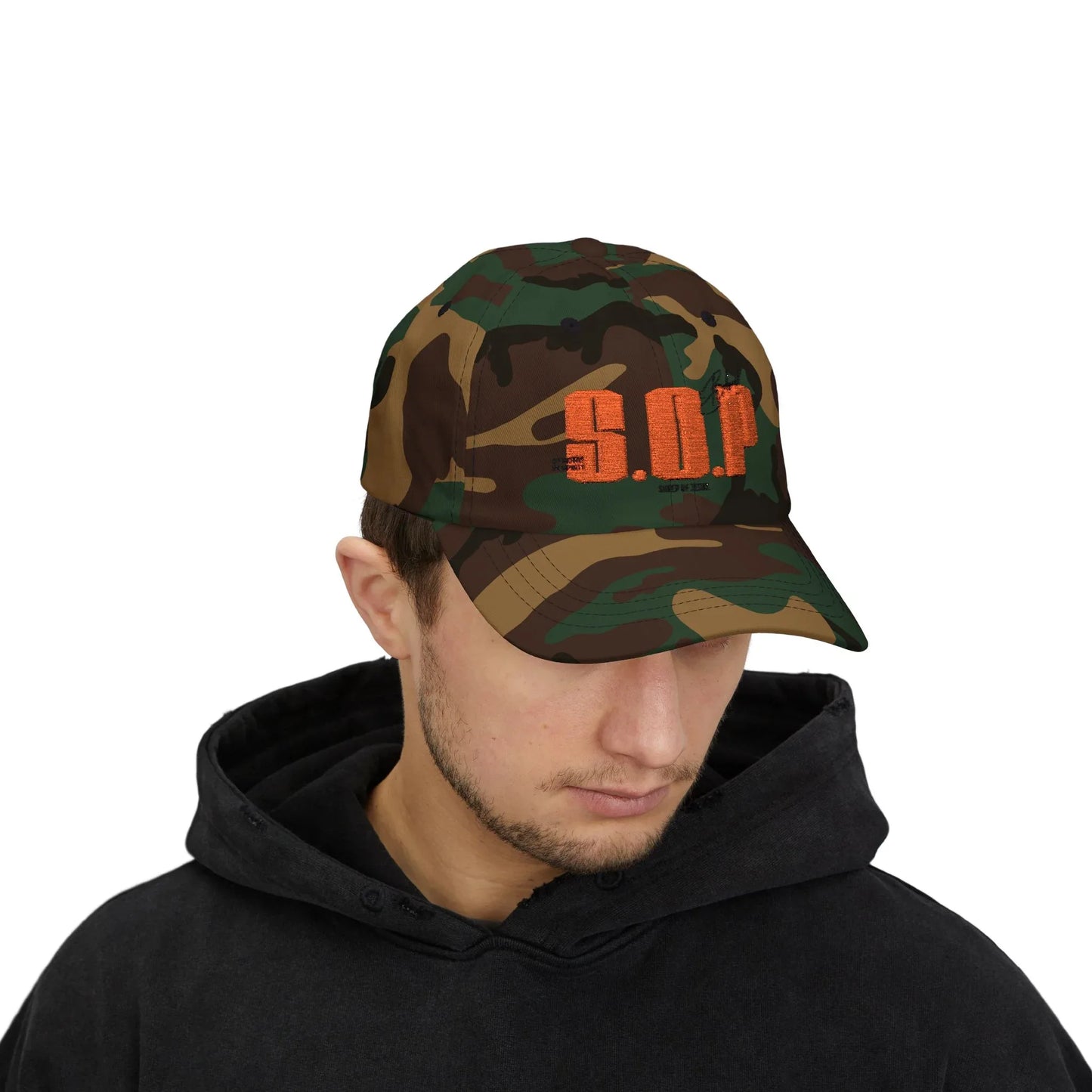 S.O.P. Embroidered Classic Dad Cap - Sheep Of Jesus
