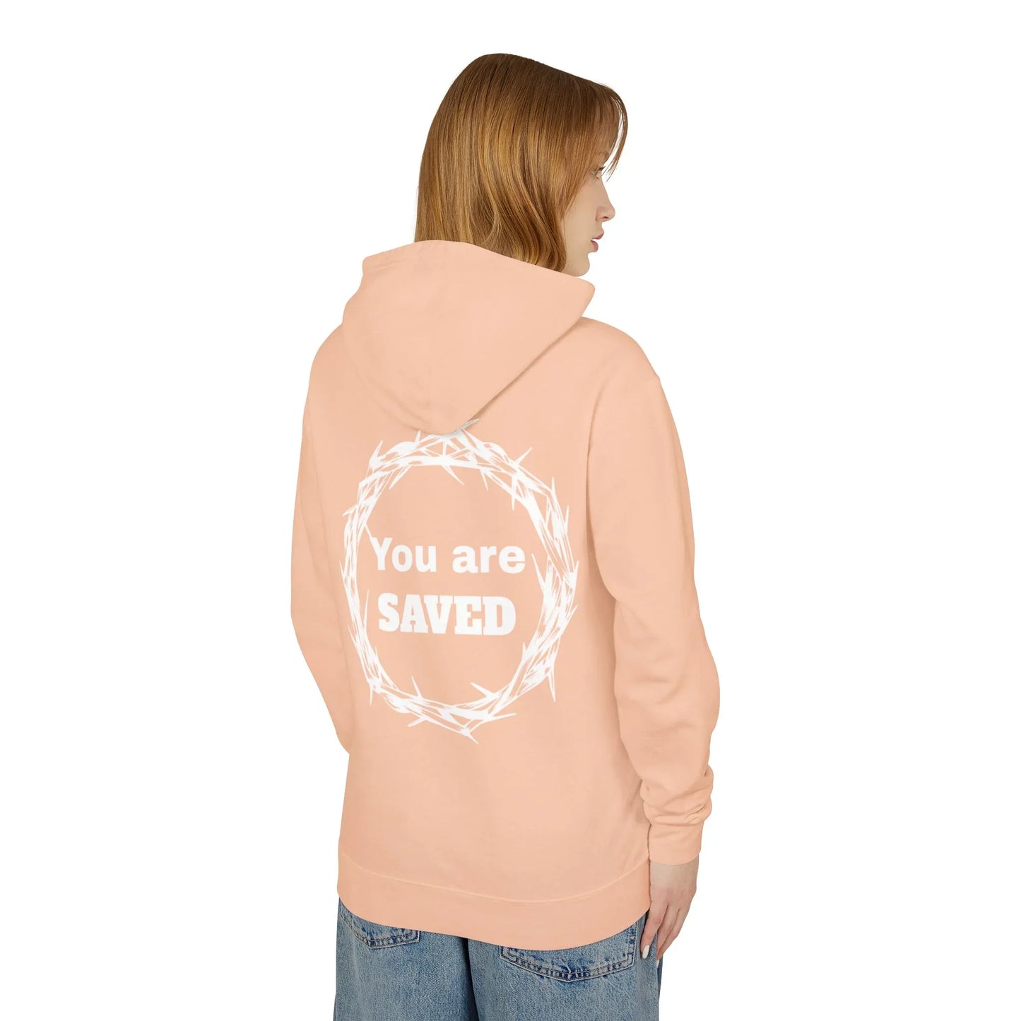 "Don't Forget Why", Faith-Inspired Lightweight Hoodie - Sheep Of Jesus