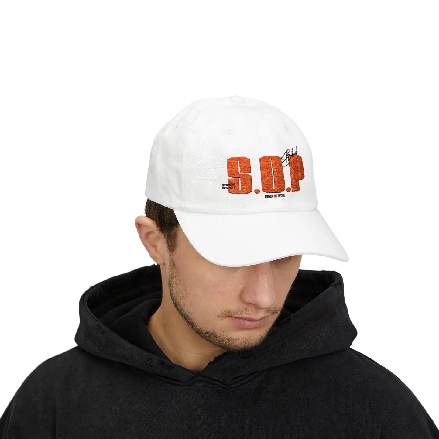 S.O.P. Embroidered Classic Dad Cap - Sheep Of Jesus