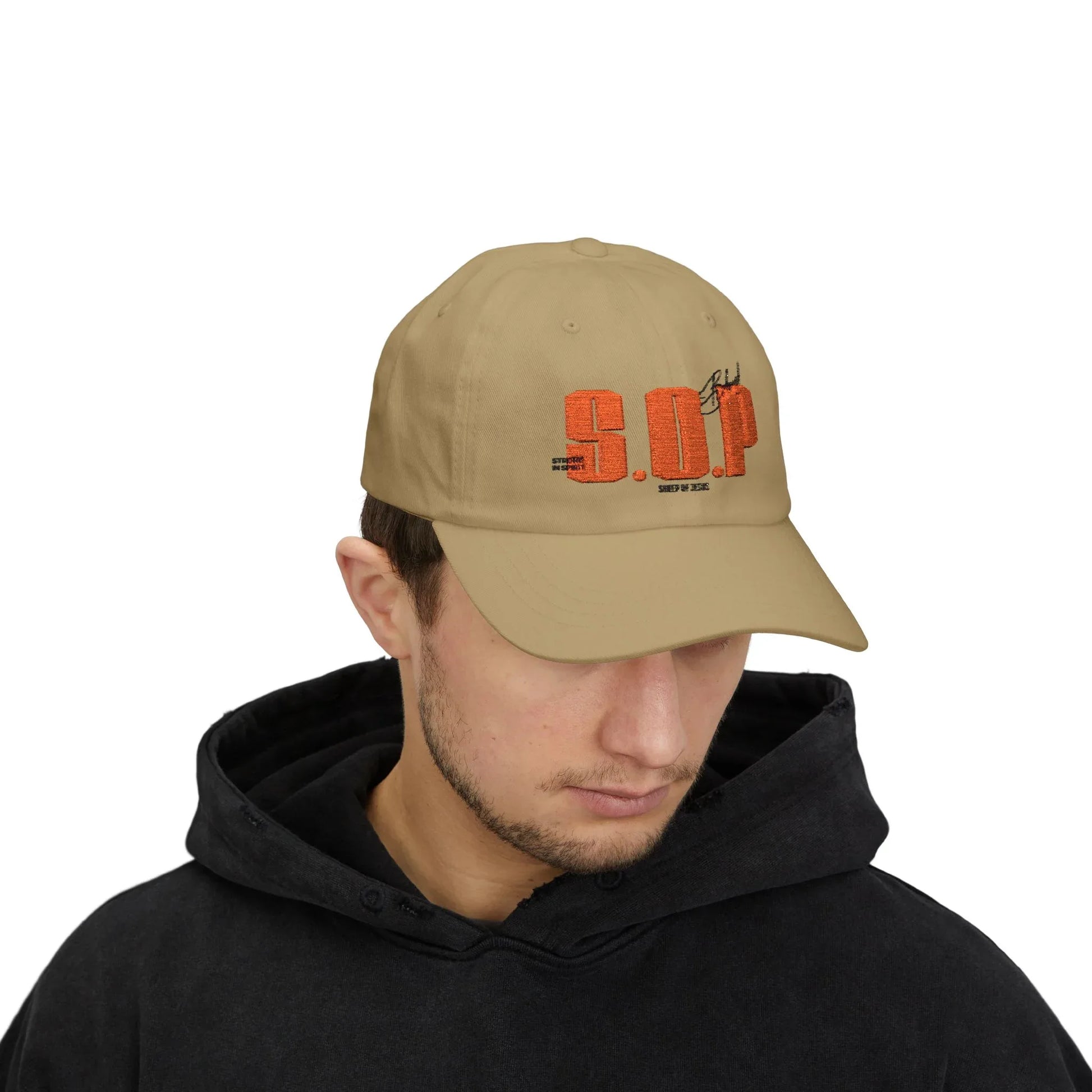 S.O.P. Embroidered Classic Dad Cap - Sheep Of Jesus