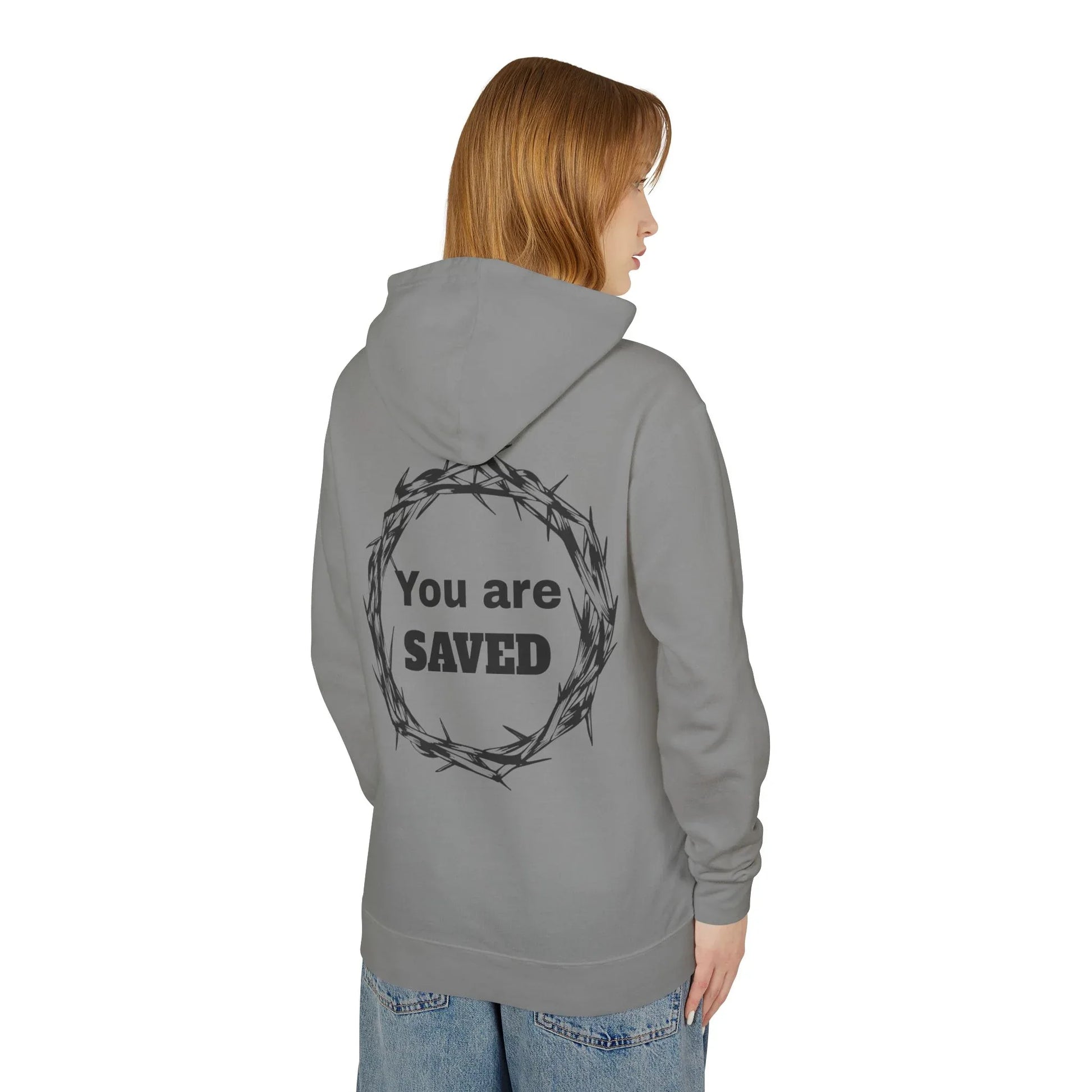 "Don't Forget Why", Faith-Inspired Lightweight Hoodie - Sheep Of Jesus