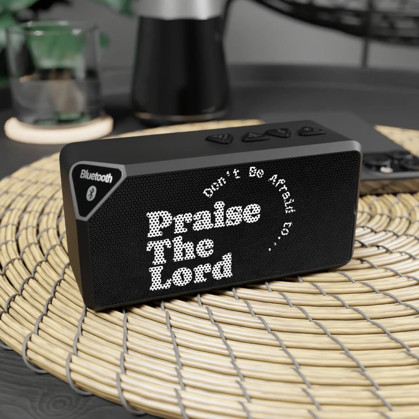 Praise The Lord Bluetooth Speaker — Portable Christian Faith Speaker - Sheep Of Jesus