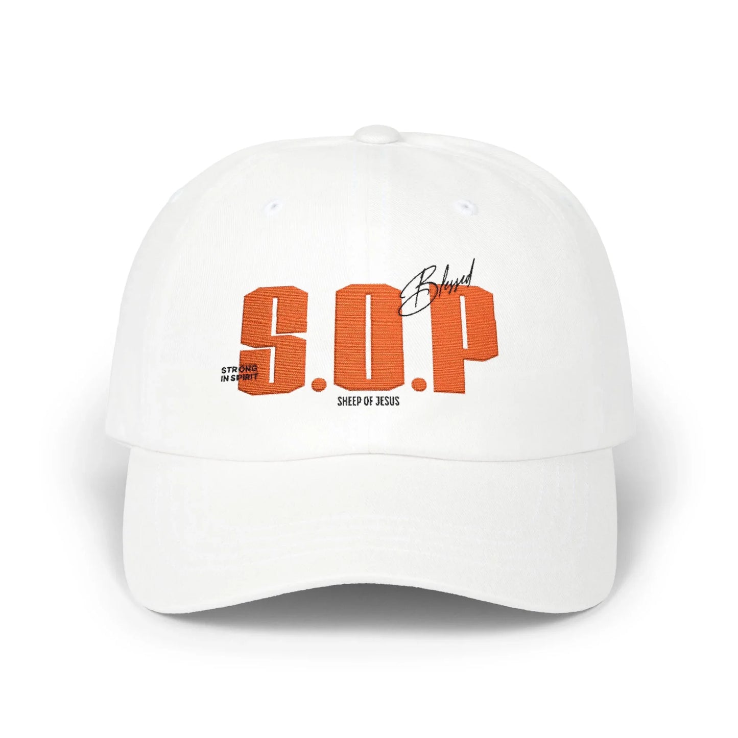 S.O.P. Embroidered Classic Dad Cap - Sheep Of Jesus