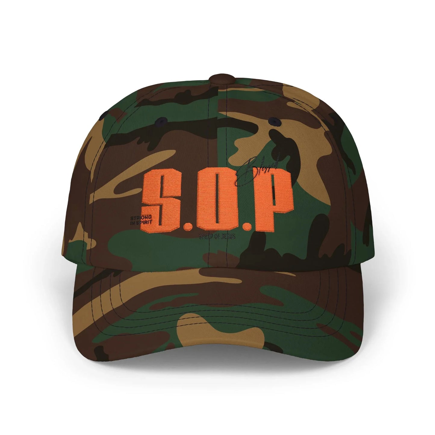 S.O.P. Embroidered Classic Dad Cap - Sheep Of Jesus