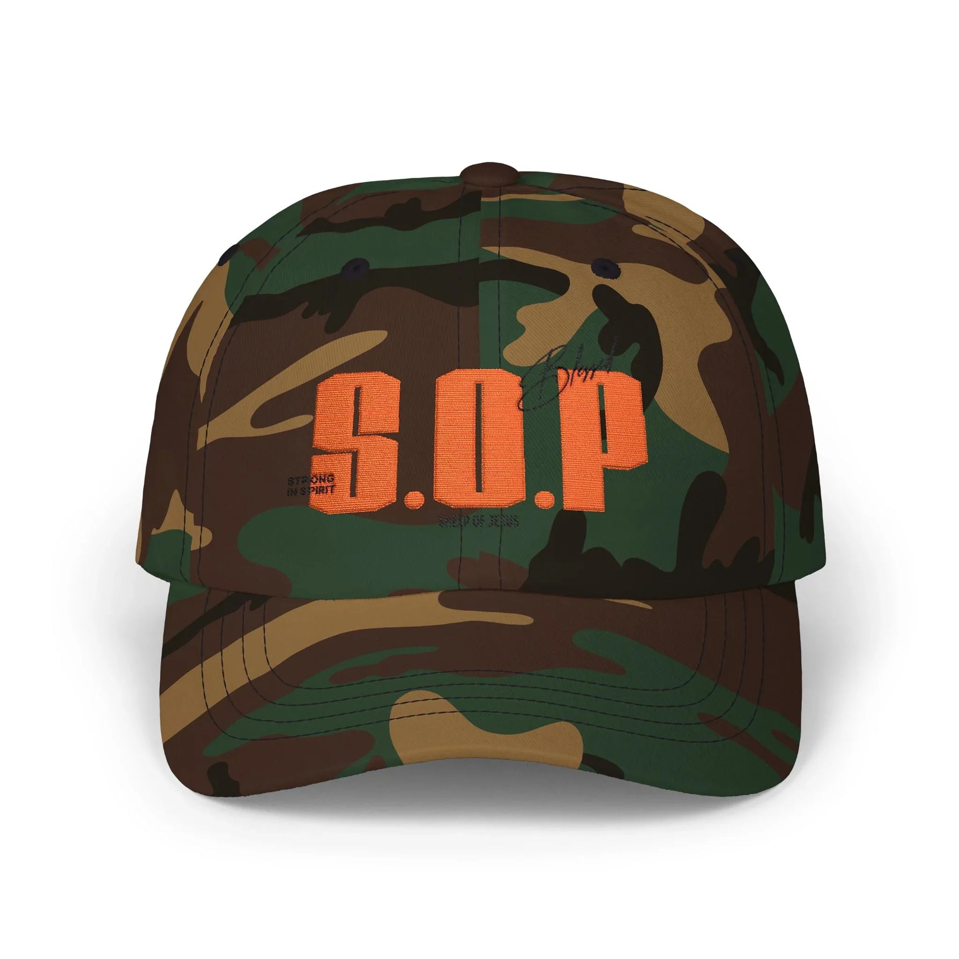 S.O.P. Embroidered Classic Dad Cap - Sheep Of Jesus