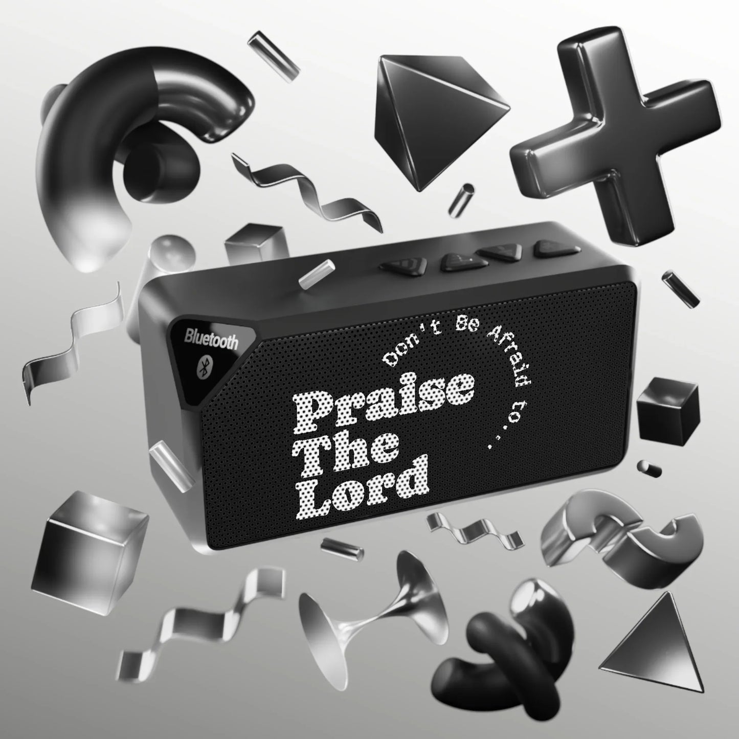 Praise The Lord Bluetooth Speaker — Portable Christian Faith Speaker - Sheep Of Jesus