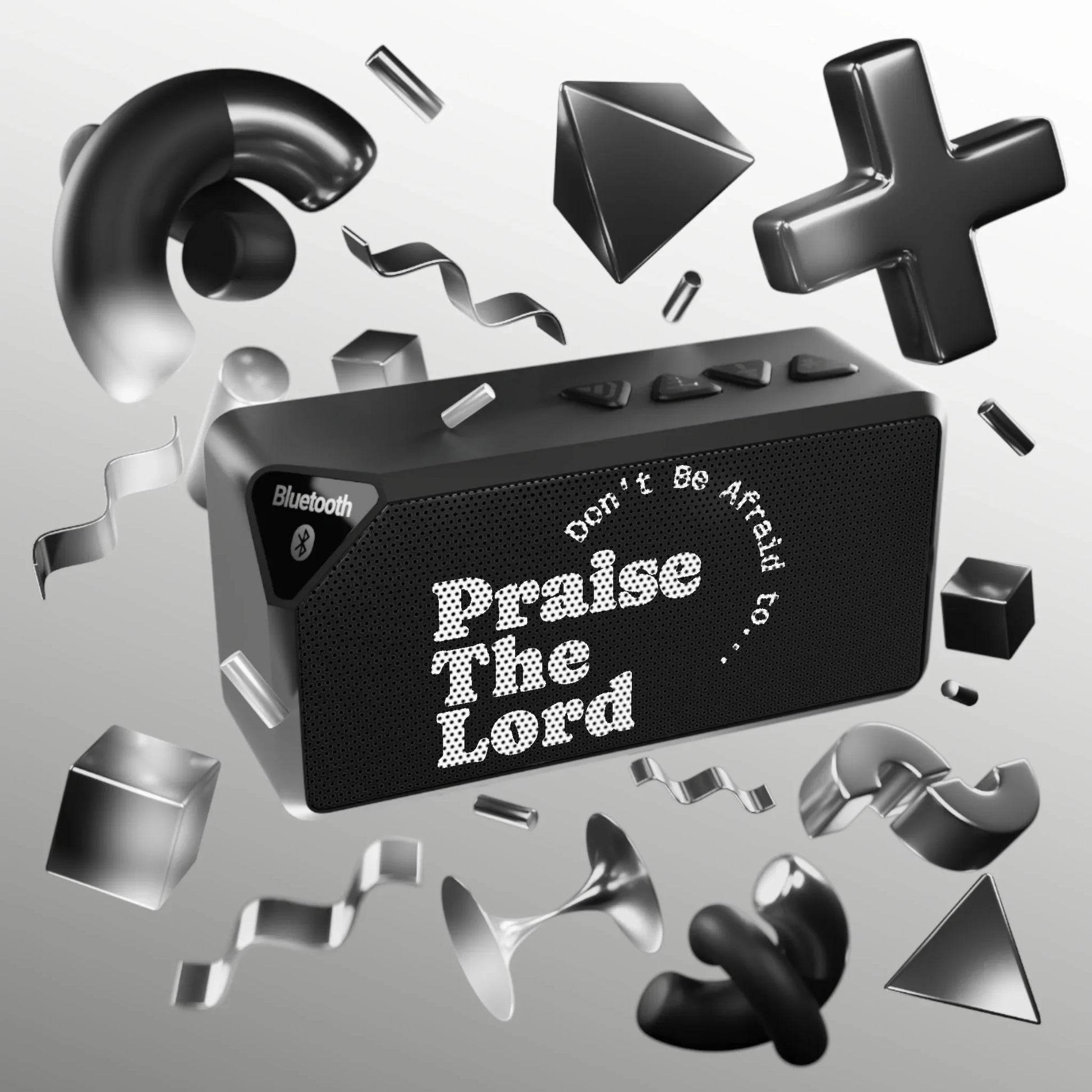 Praise The Lord Bluetooth Speaker — Portable Christian Faith Speaker - Sheep Of Jesus