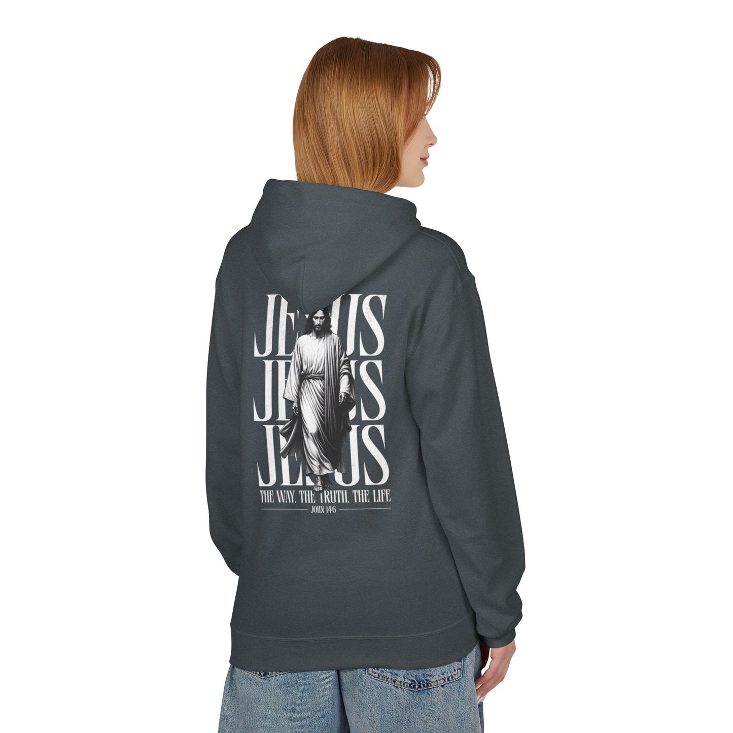 Jesus Hoodie John 14:6 (30% OFF Right Now, Just Add to Cart and It'll Automatically Apply)