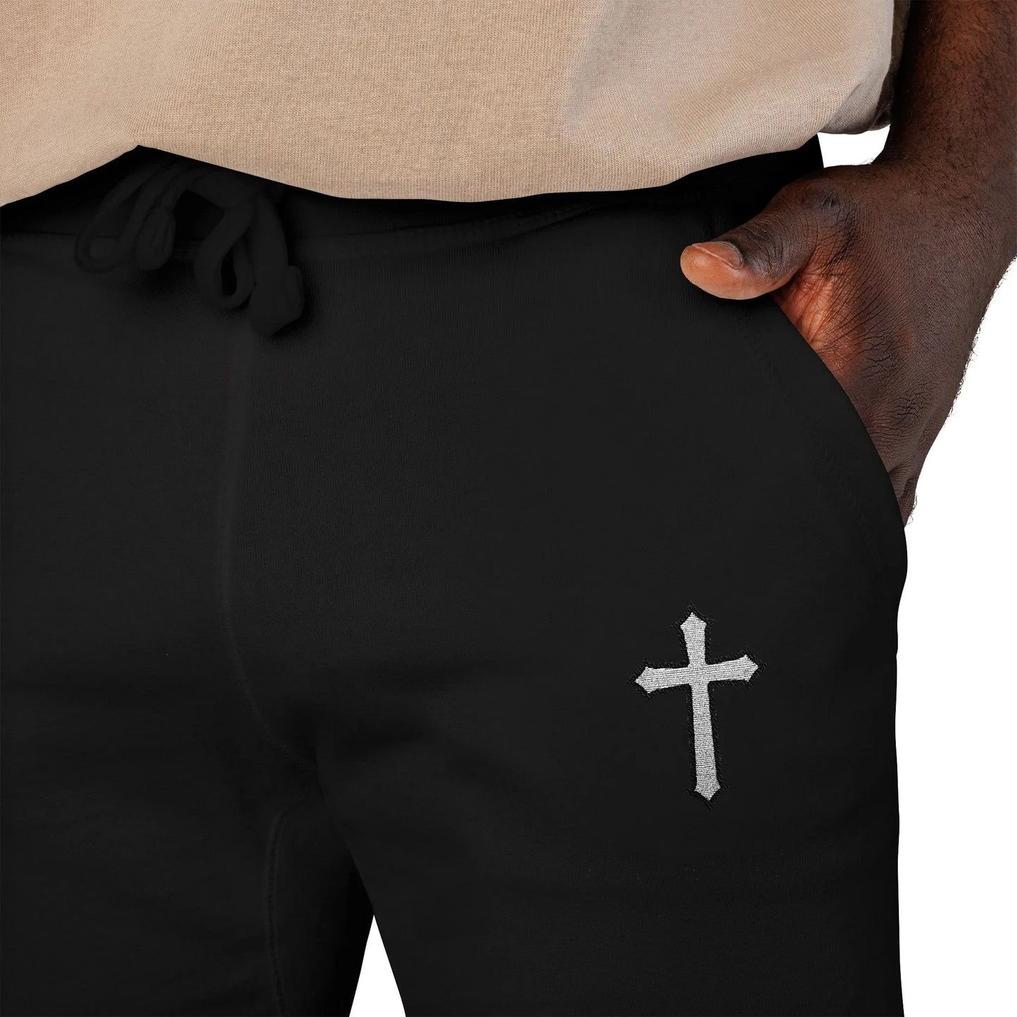 Cozy Religious Joggers - Sheep Of Jesus