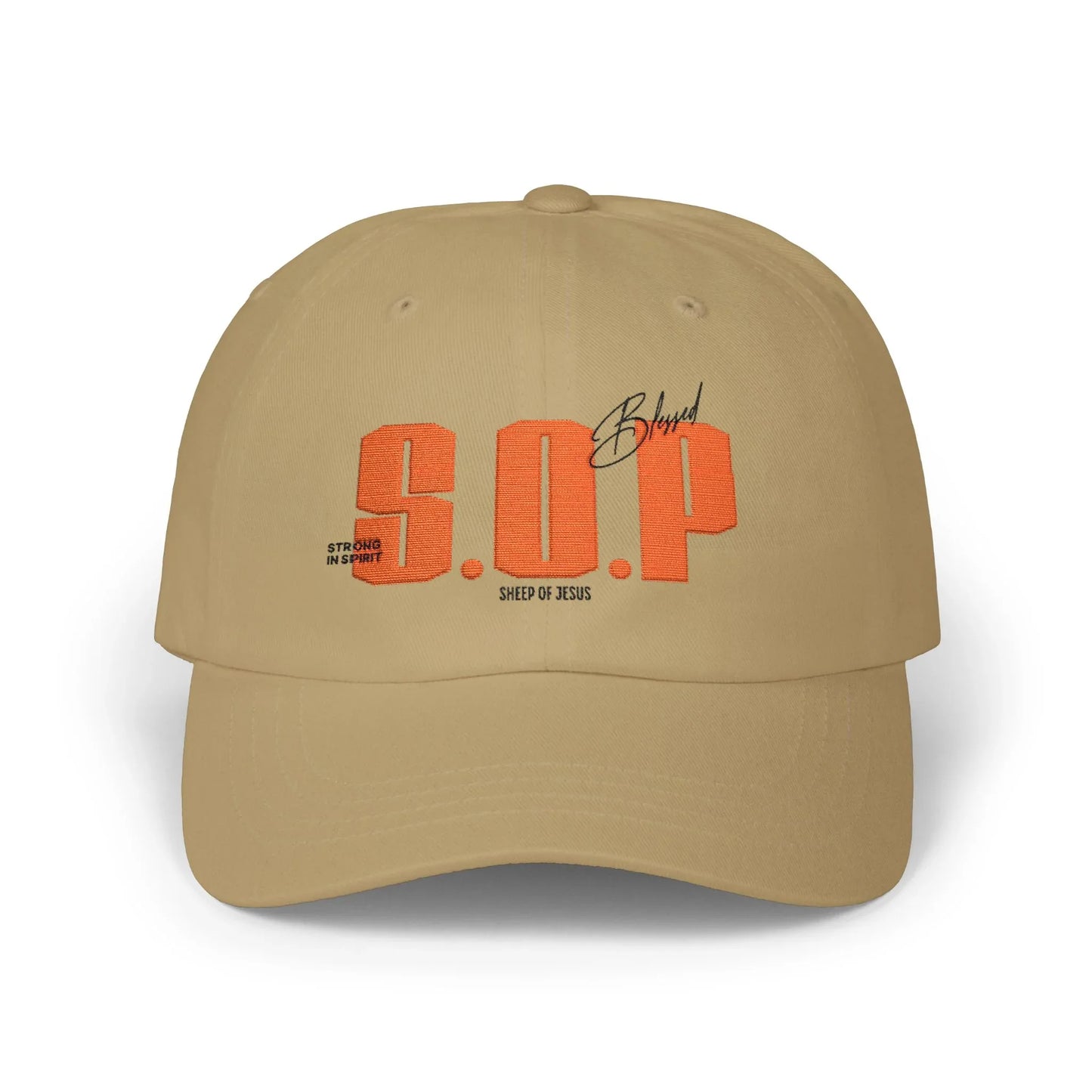 S.O.P. Embroidered Classic Dad Cap - Sheep Of Jesus