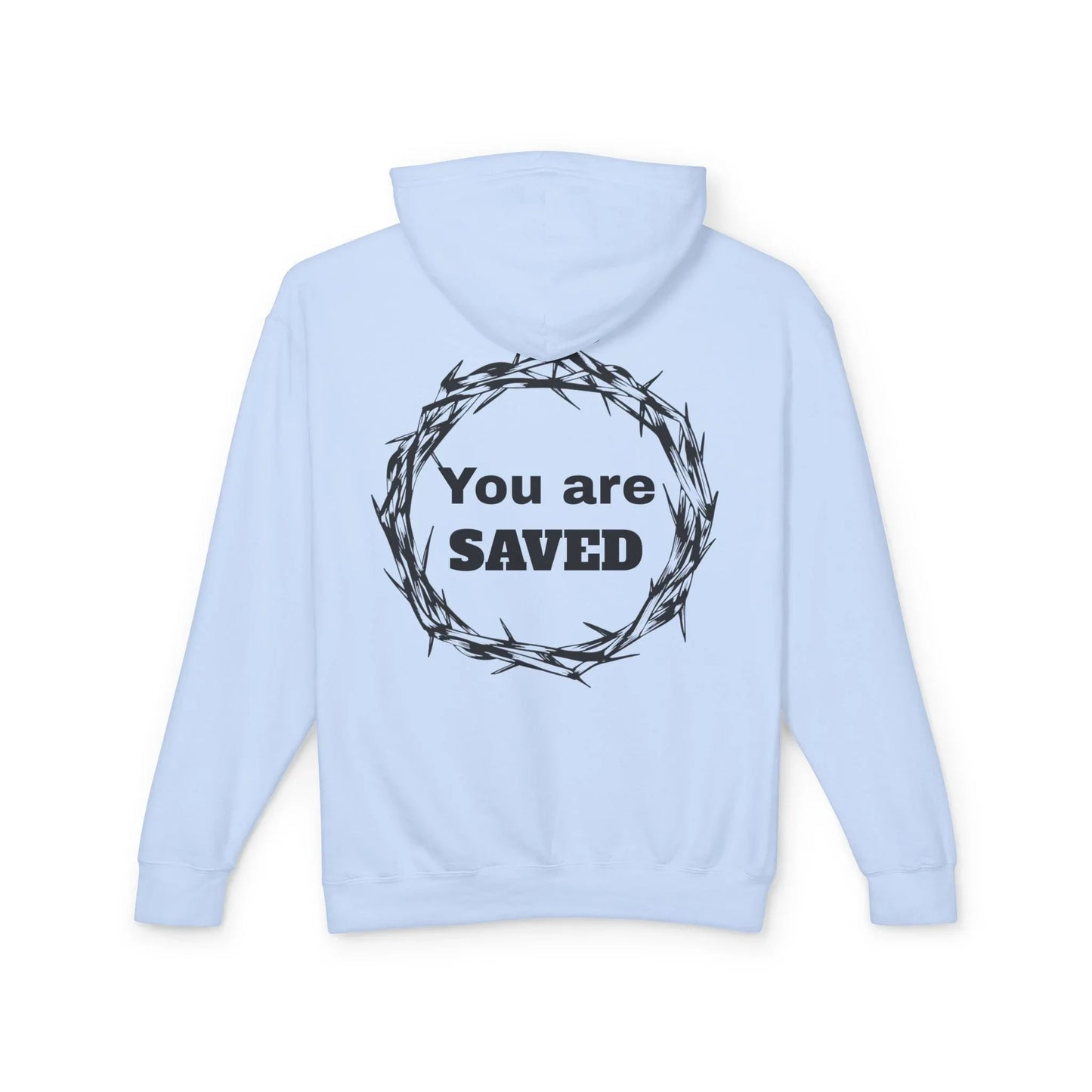 "Don't Forget Why", Faith-Inspired Lightweight Hoodie - Sheep Of Jesus
