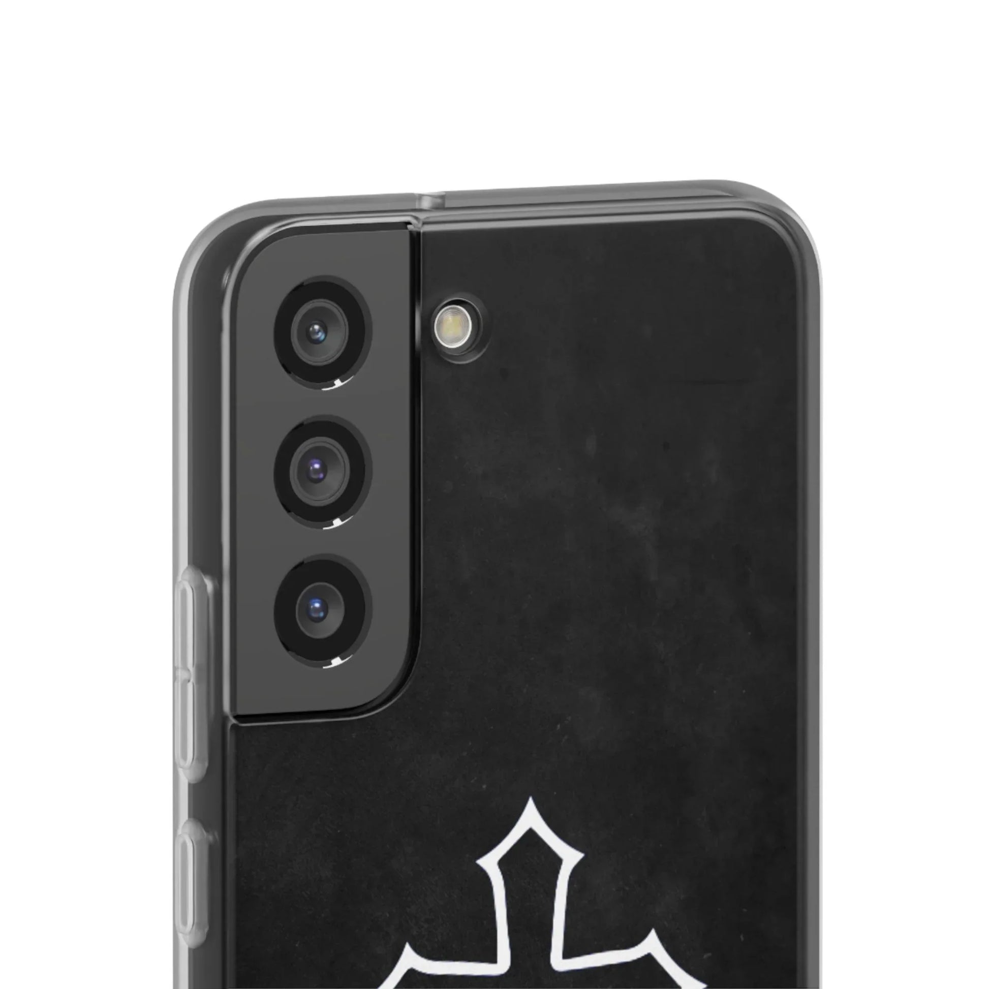 Black Christian Cross Phone Case - Flexible Edition - Sheep Of Jesus