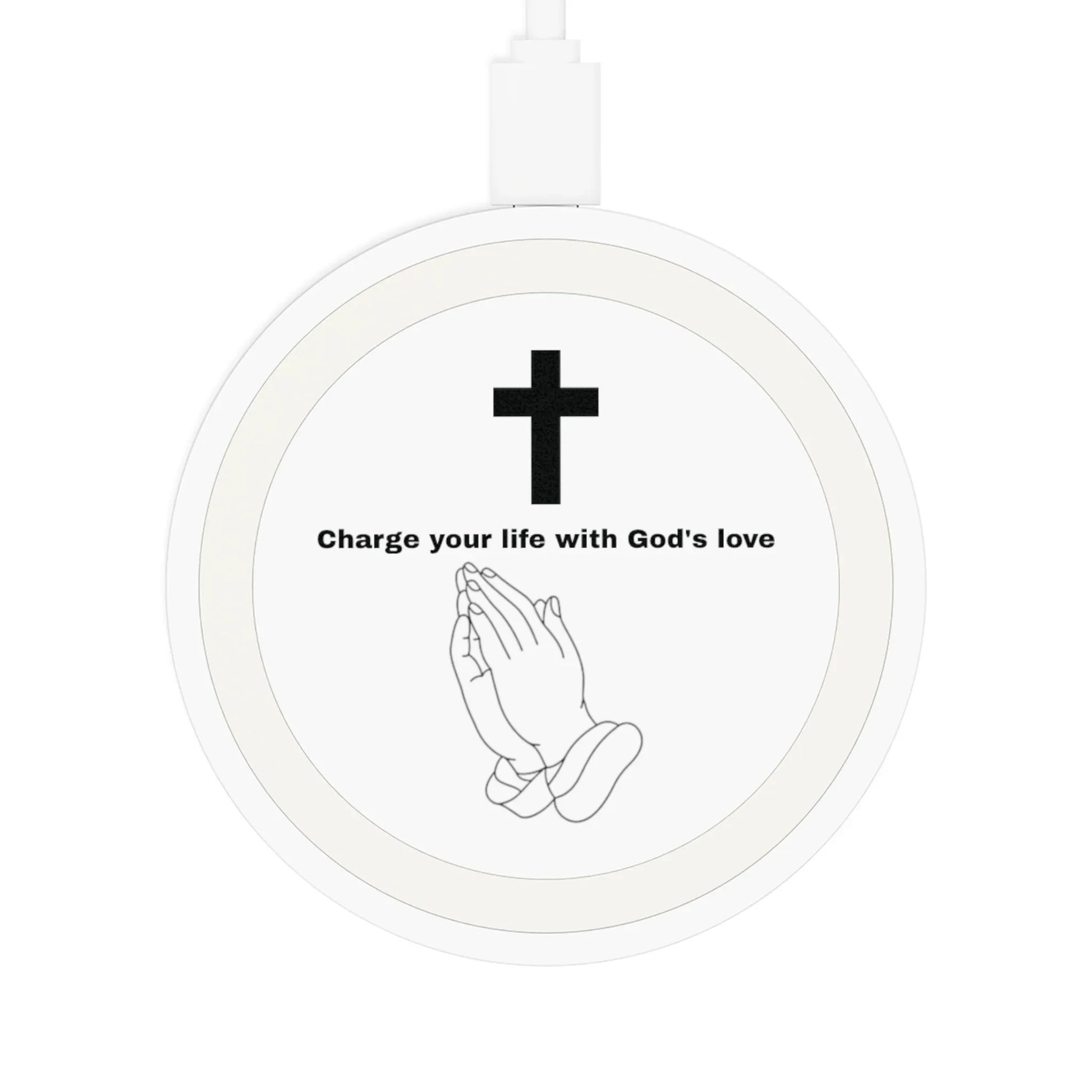 Christian Wireless Charging Pad, Charge your life with God's love - Sheep Of Jesus