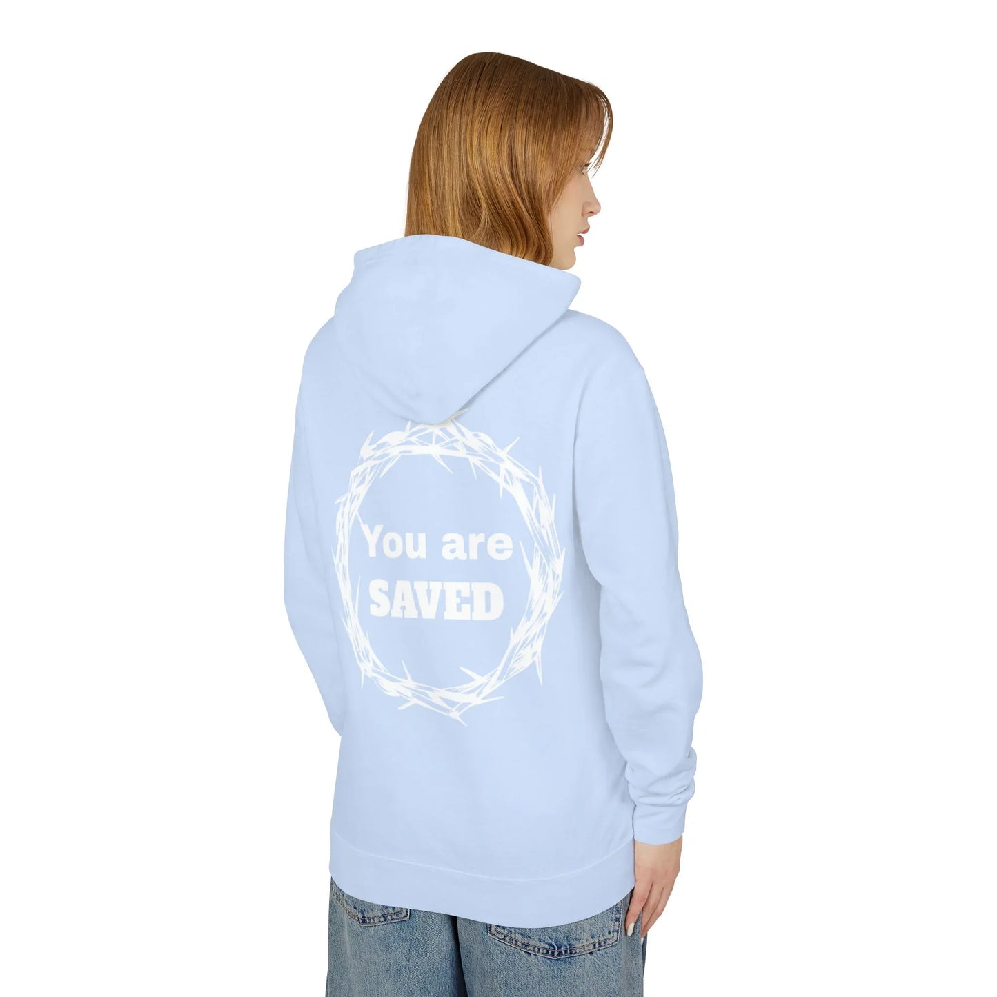 "Don't Forget Why", Faith-Inspired Lightweight Hoodie - Sheep Of Jesus