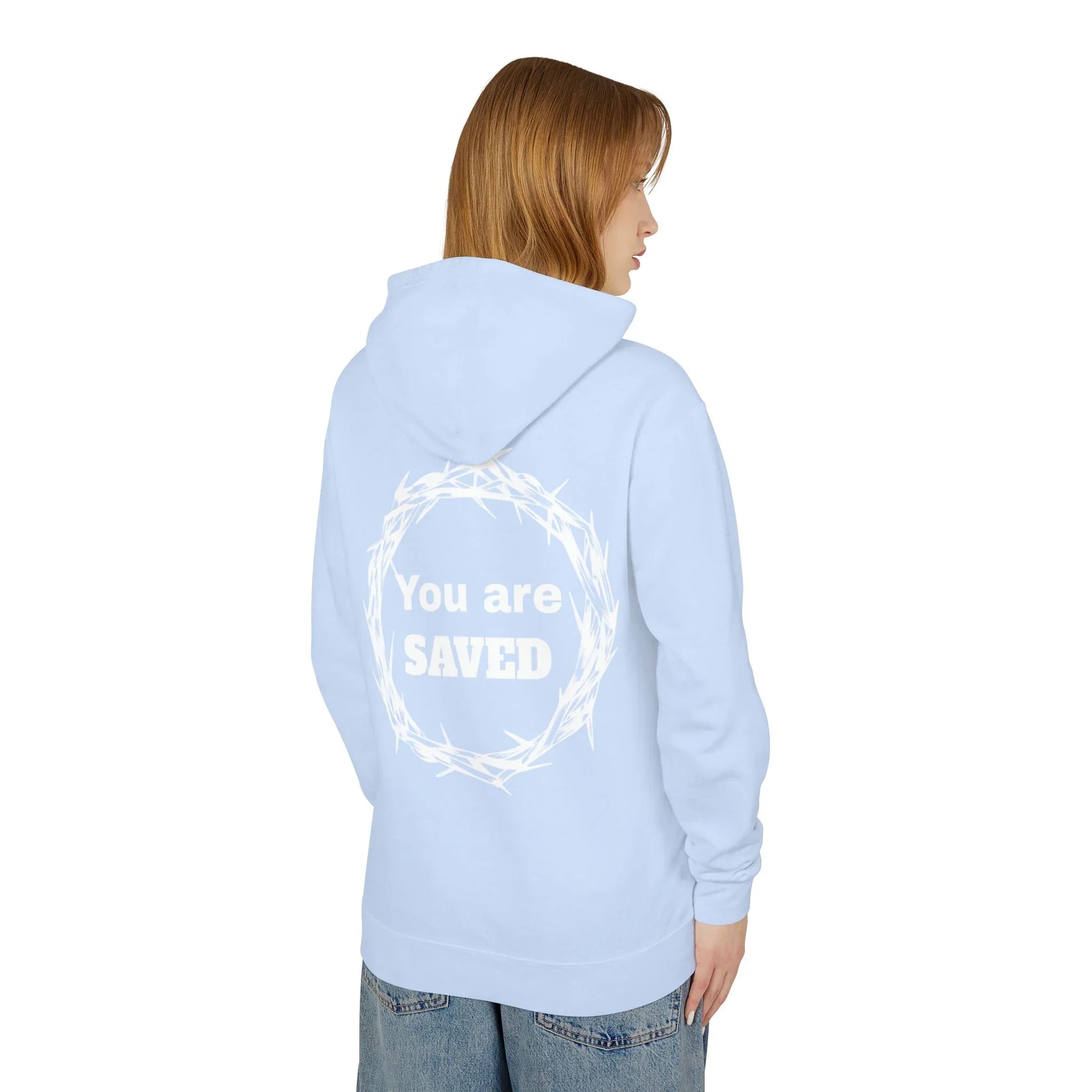 "Don't Forget Why", Faith-Inspired Lightweight Hoodie - Sheep Of Jesus