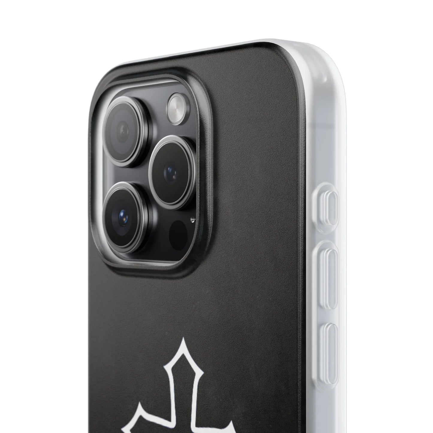 Black Christian Cross Phone Case - Flexible Edition - Sheep Of Jesus