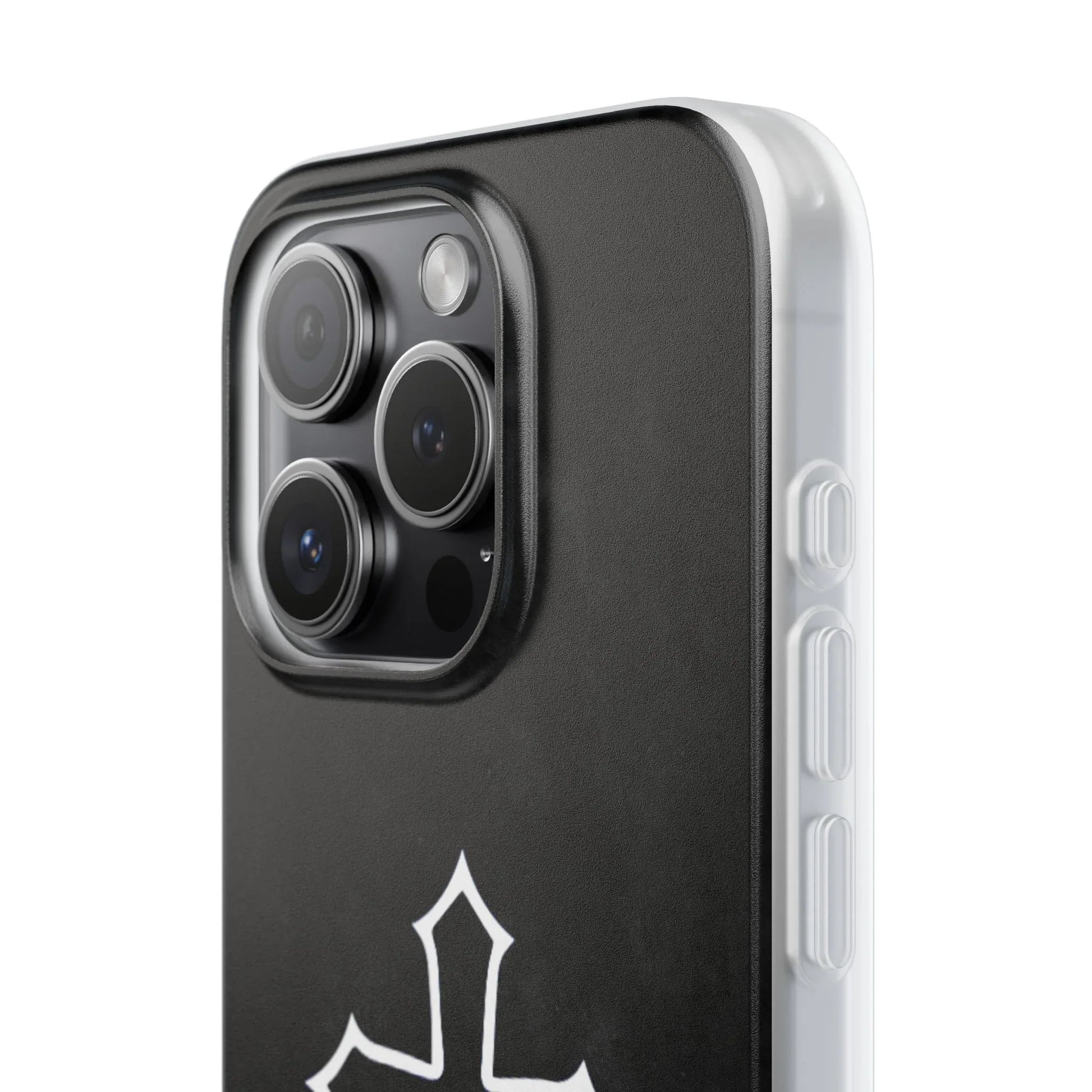 Black Christian Cross Phone Case - Flexible Edition - Sheep Of Jesus