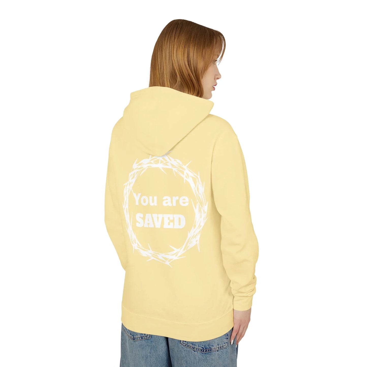 "Don't Forget Why", Faith-Inspired Lightweight Hoodie - Sheep Of Jesus