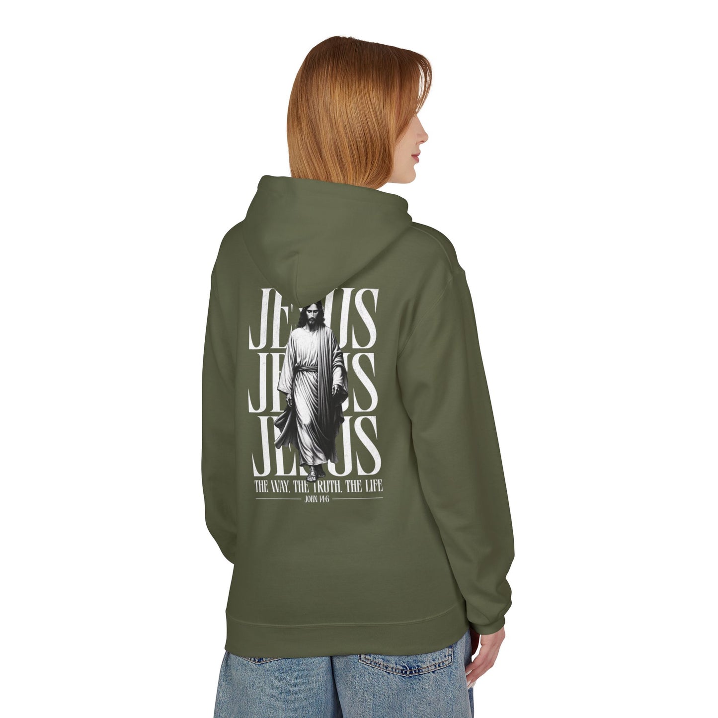 Jesus Hoodie John 14:6 (30% OFF Right Now, Just Add to Cart and It'll Automatically Apply)